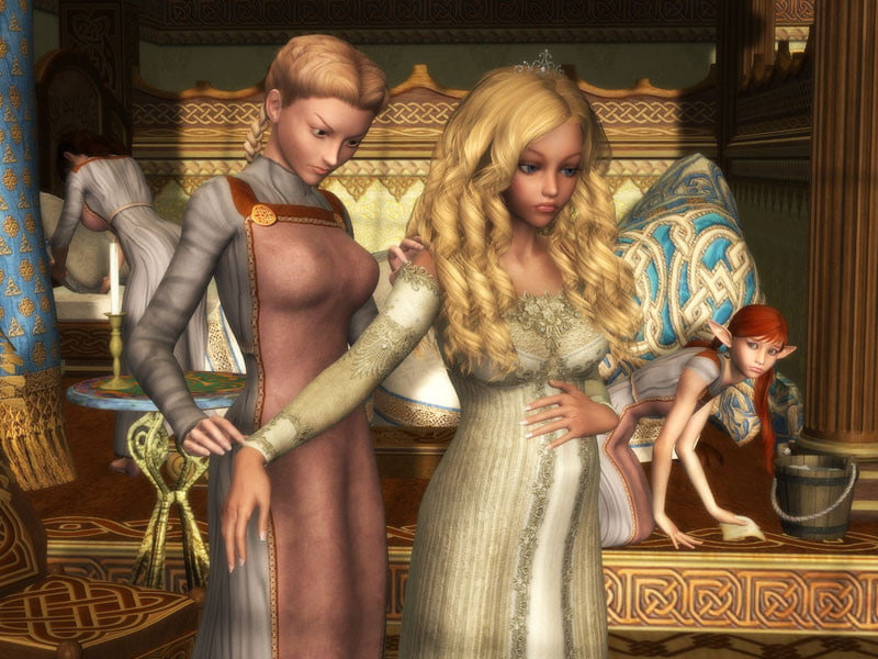 Futanari and lesbian (SFK)