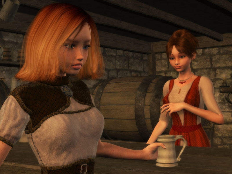 Futanari and lesbian (SFK)