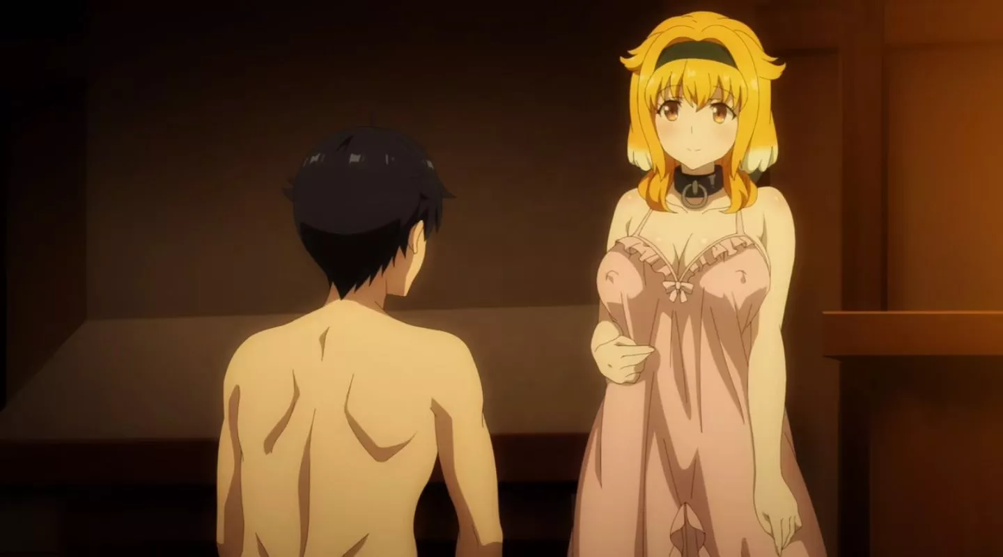 IsekaiMeikyuudeHaremo Episode10 85