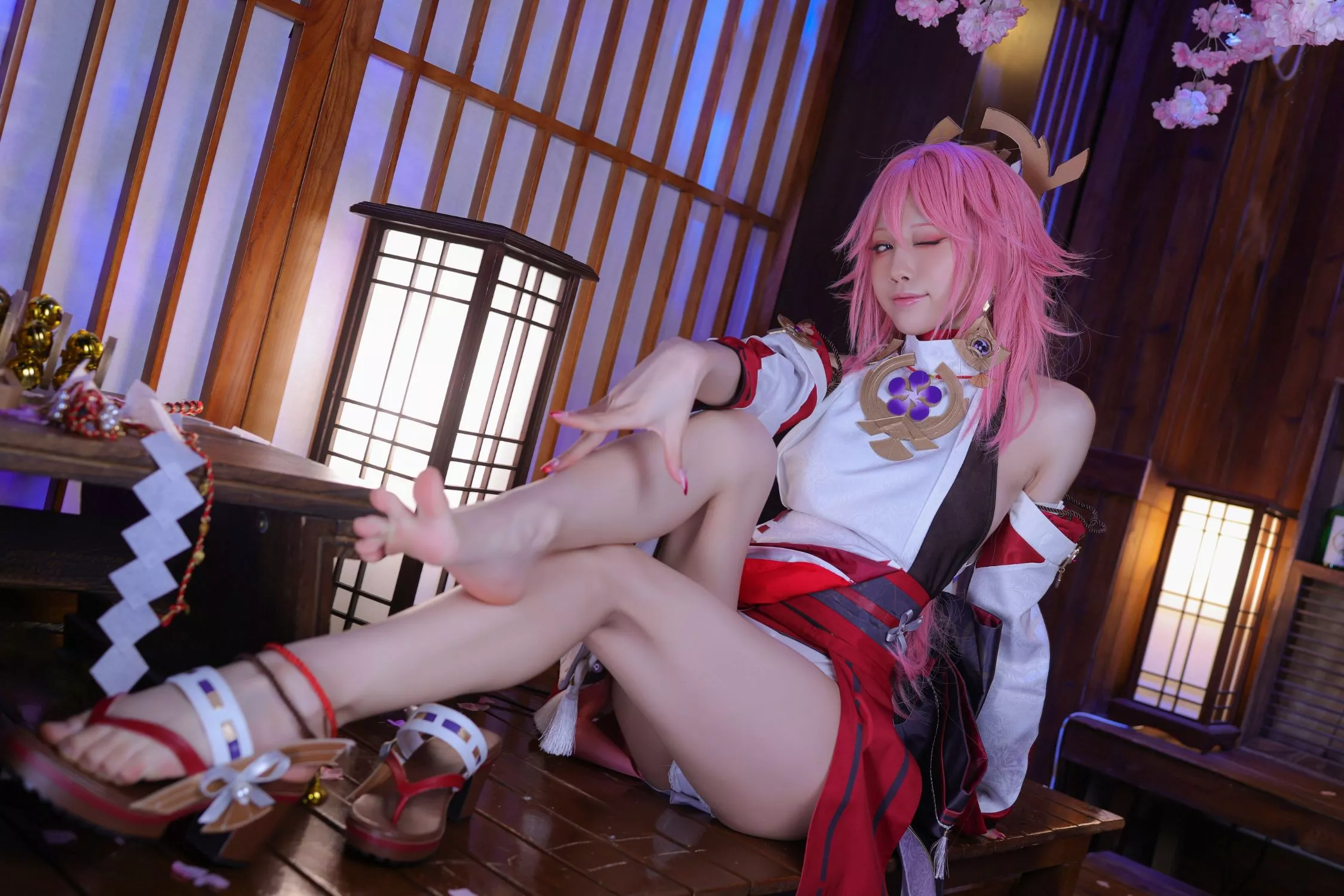Aqua 水淼 Yae Miko 4