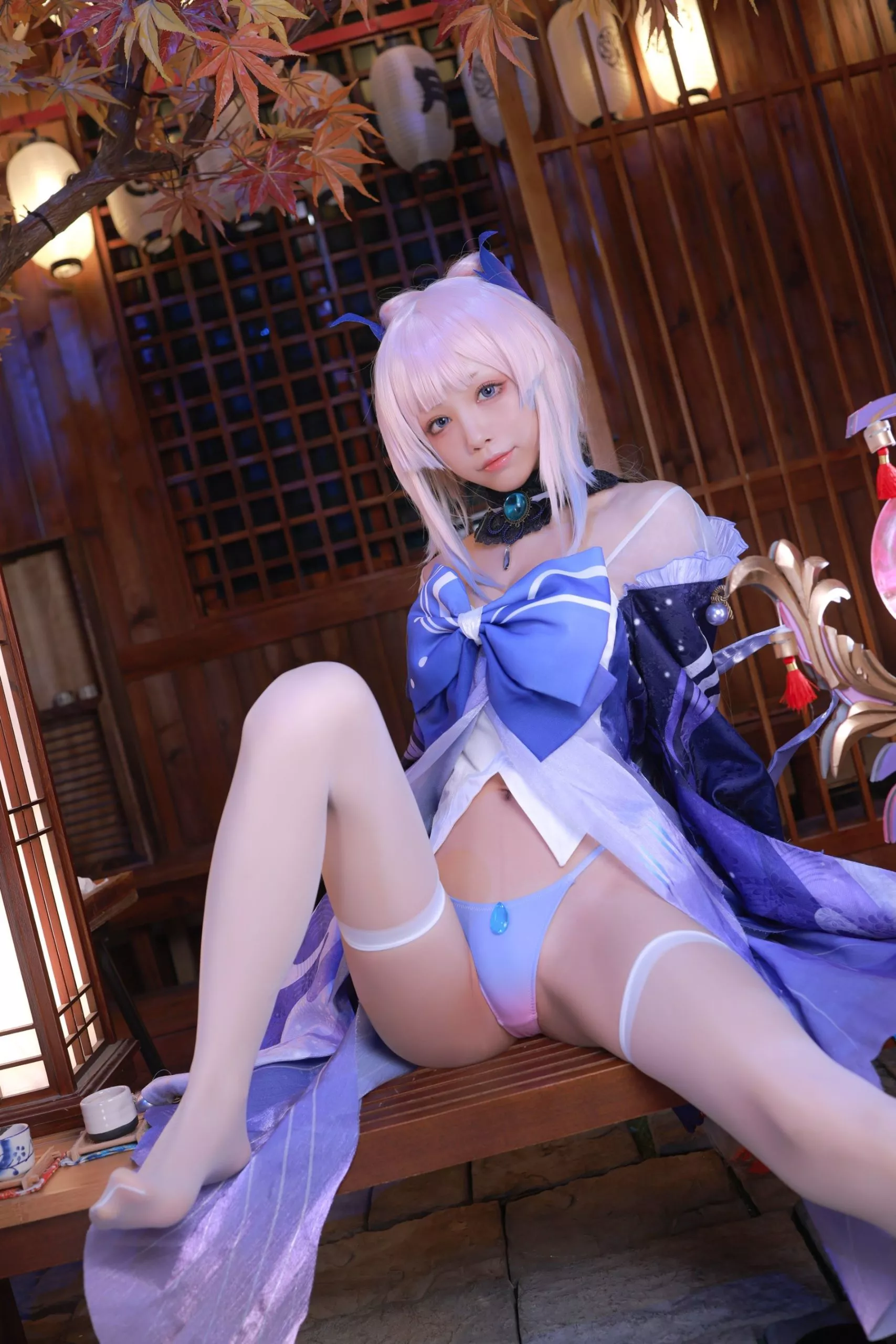 Aqua 水淼 Kokomi Genshin Impact 11