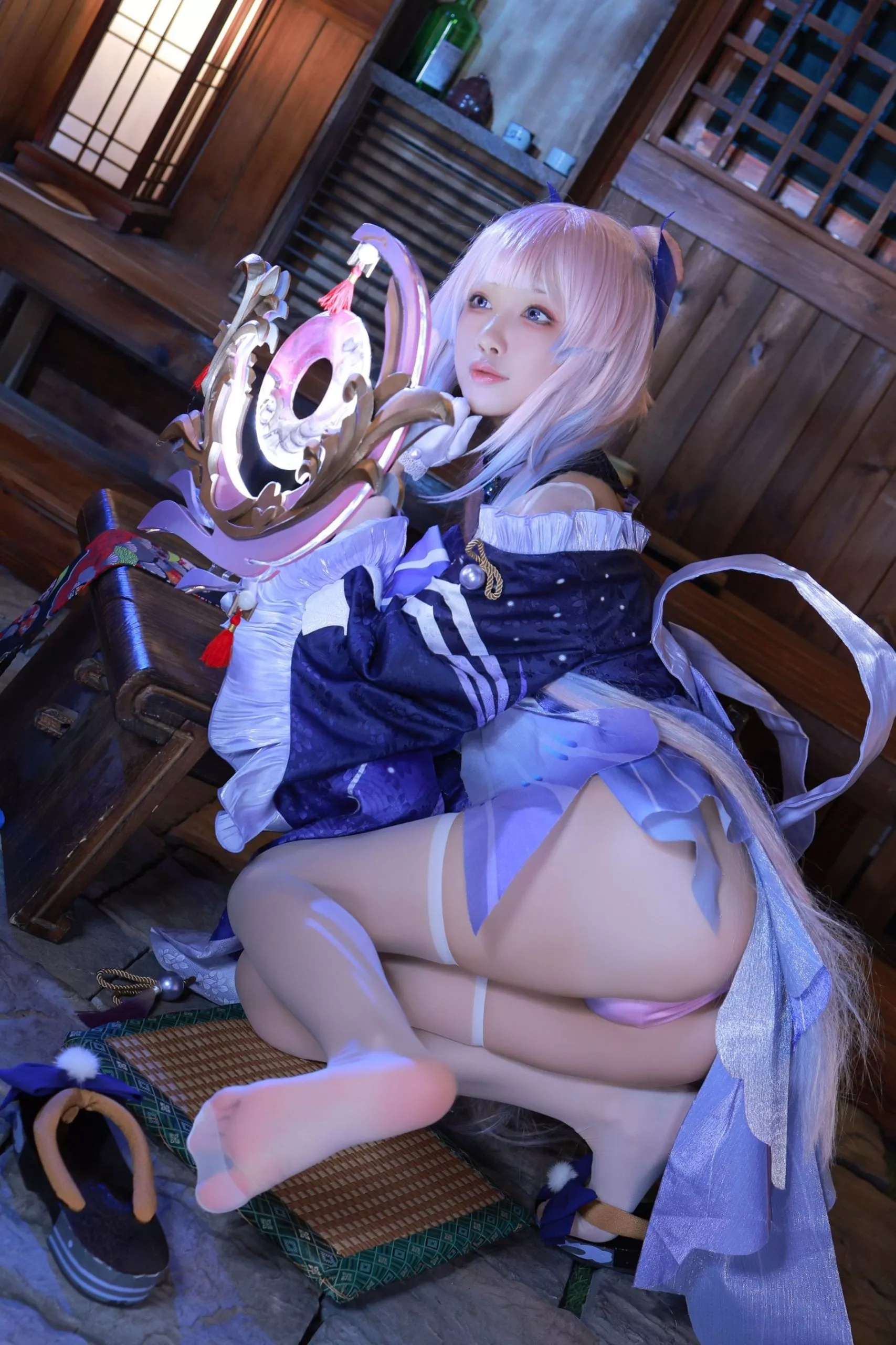 Aqua 水淼 Kokomi Genshin Impact 17