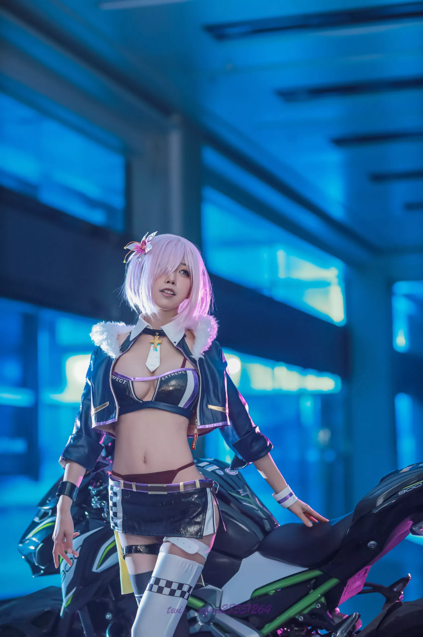Race Queen MashuKyrielite Motorcycle Cosplay by Aqua 36 scaled 1