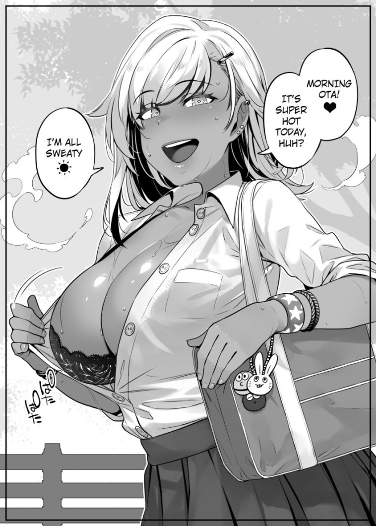 Hentai Boobs – bra breasts brown skin doujin doujinshi english text gal  gyaru huge breasts - Hentai Anime